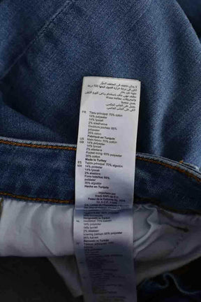 Jean slim Sandro Bleu en Coton