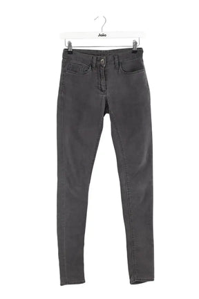 Jean slim Sandro Gris en Coton, taille XS - Seconde Main