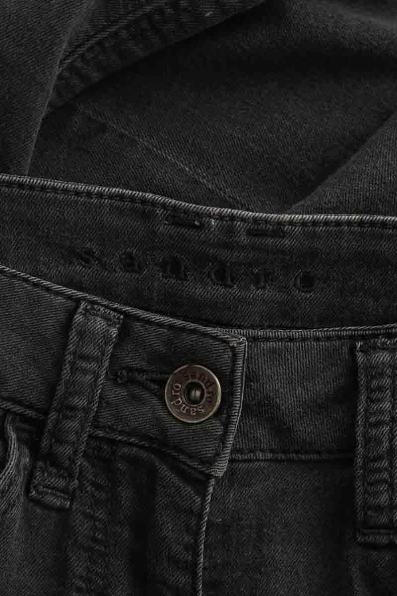Jean slim Sandro Gris en Coton