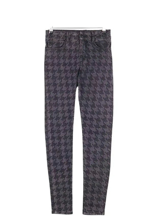 Jean slim Sandro Noir en Coton, taille XS - Seconde Main