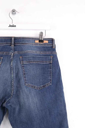 Jean slim Sessun Marine en Coton