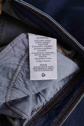 Jean slim Sessun Marine en Coton