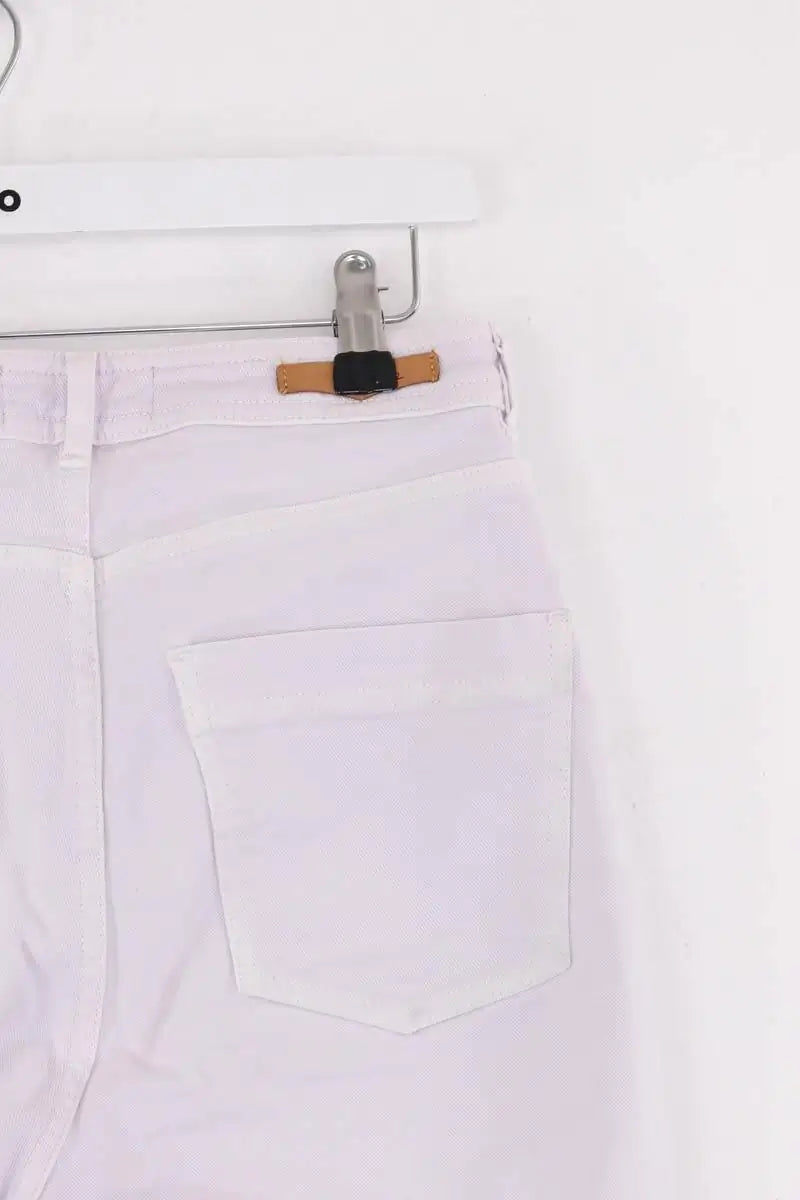 Jean slim Sessun Violet en Coton