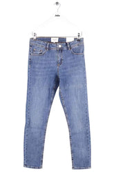 Jean slim Sézane Bleu en Coton, taille L - Seconde Main