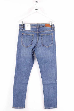 Jean slim Sézane Bleu en Coton