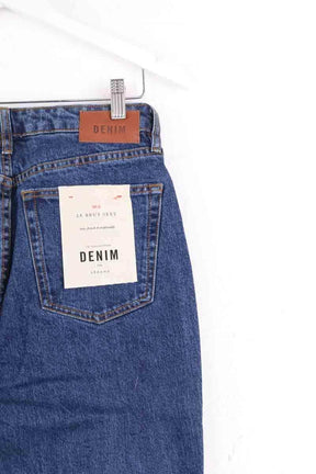 Jean slim Sézane Bleu en Coton
