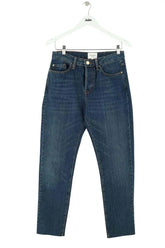 Jean slim Sézane Bleu en Coton, taille M - Seconde Main