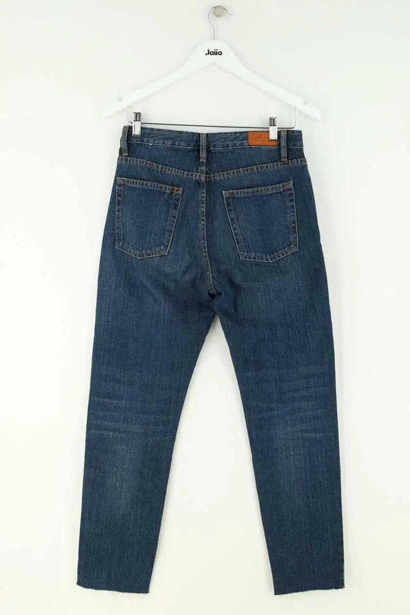Jean slim Sézane Bleu en Coton