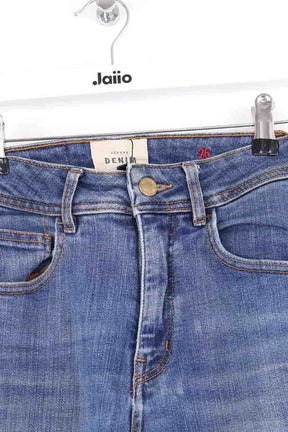 Jean slim Sézane Bleu en Coton