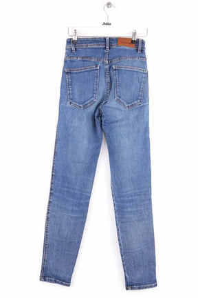 Jean slim Sézane Bleu en Coton