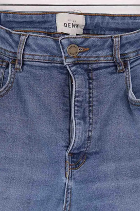 Jean slim Sézane Bleu en Coton
