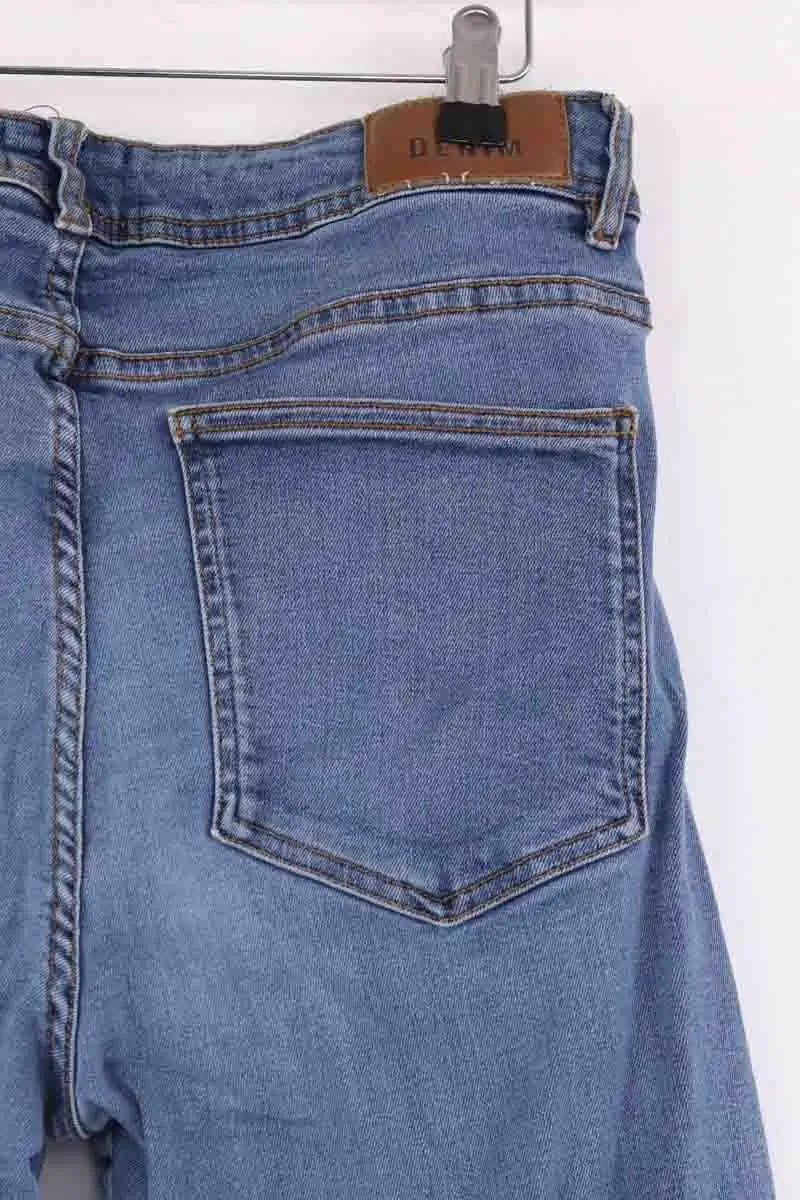 Jean slim Sézane Bleu en Coton