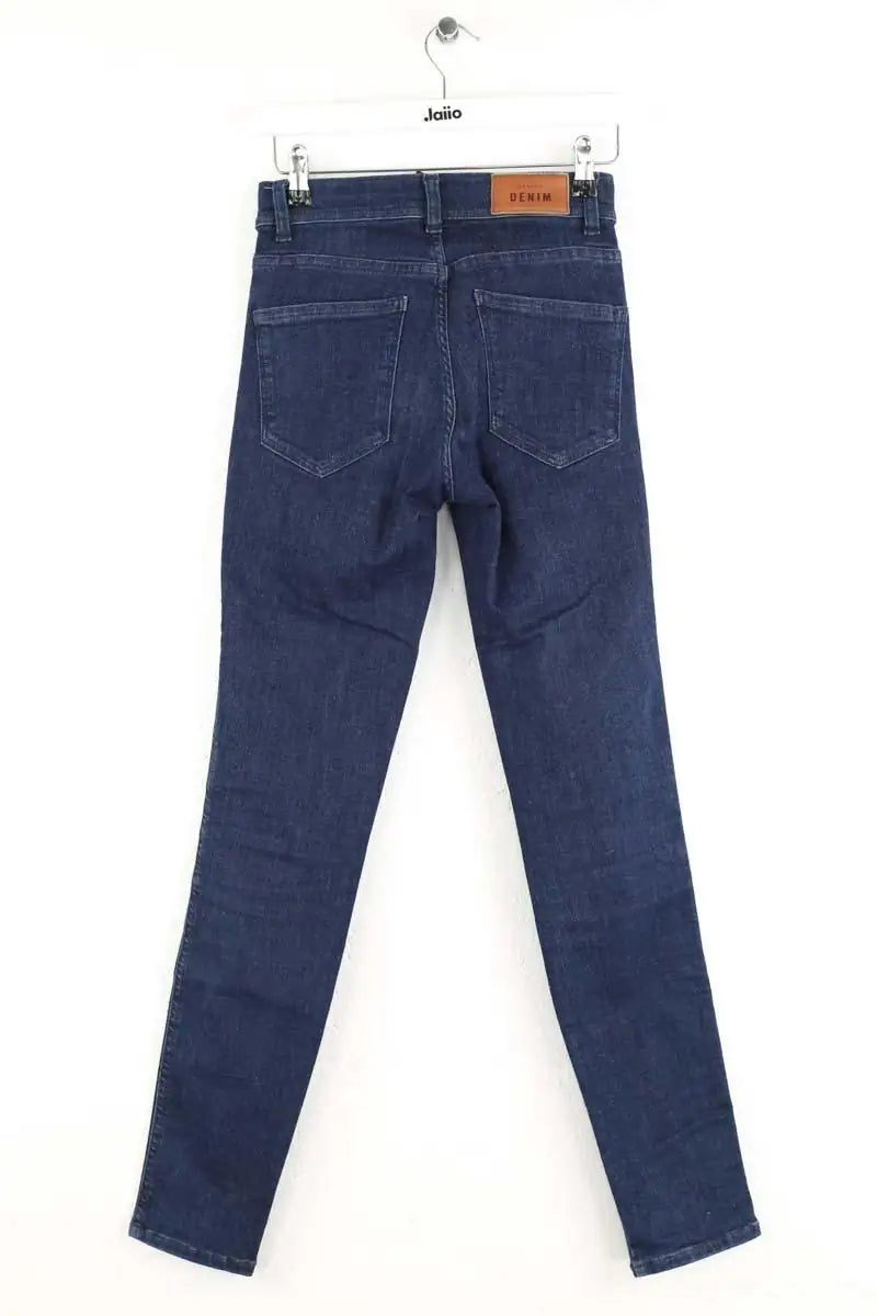Jean slim Sézane Bleu en Coton
