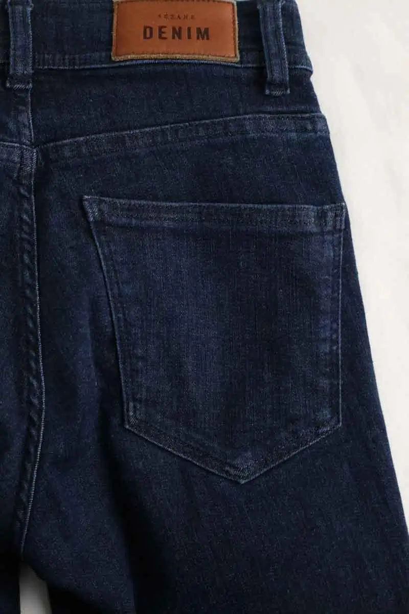Jean slim Sézane Bleu en Coton