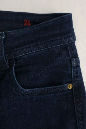 Jean slim Sézane Bleu en Coton