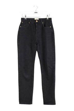 Jean slim Sézane Noir en Coton - élasthanne, taille XS - Seconde Main