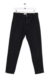 Jean slim Sézane Noir en Coton, taille L - Seconde Main