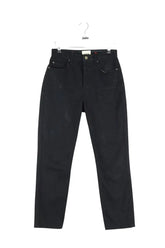 Jean slim Sézane Noir en Coton, taille S - Seconde Main
