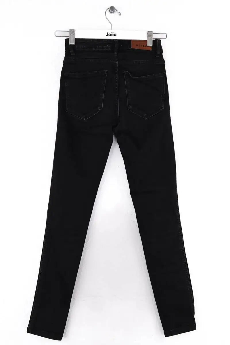 Jean slim Sézane Noir en Coton