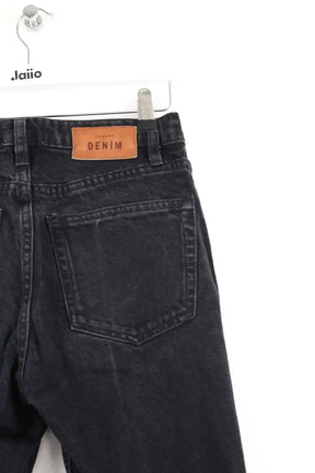 Jean slim Sézane Noir en Coton