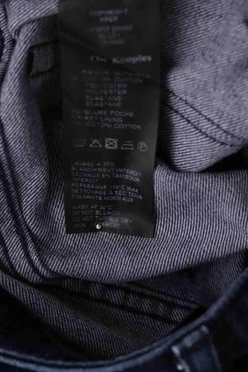 Jean slim The Kooples Bleu en Coton