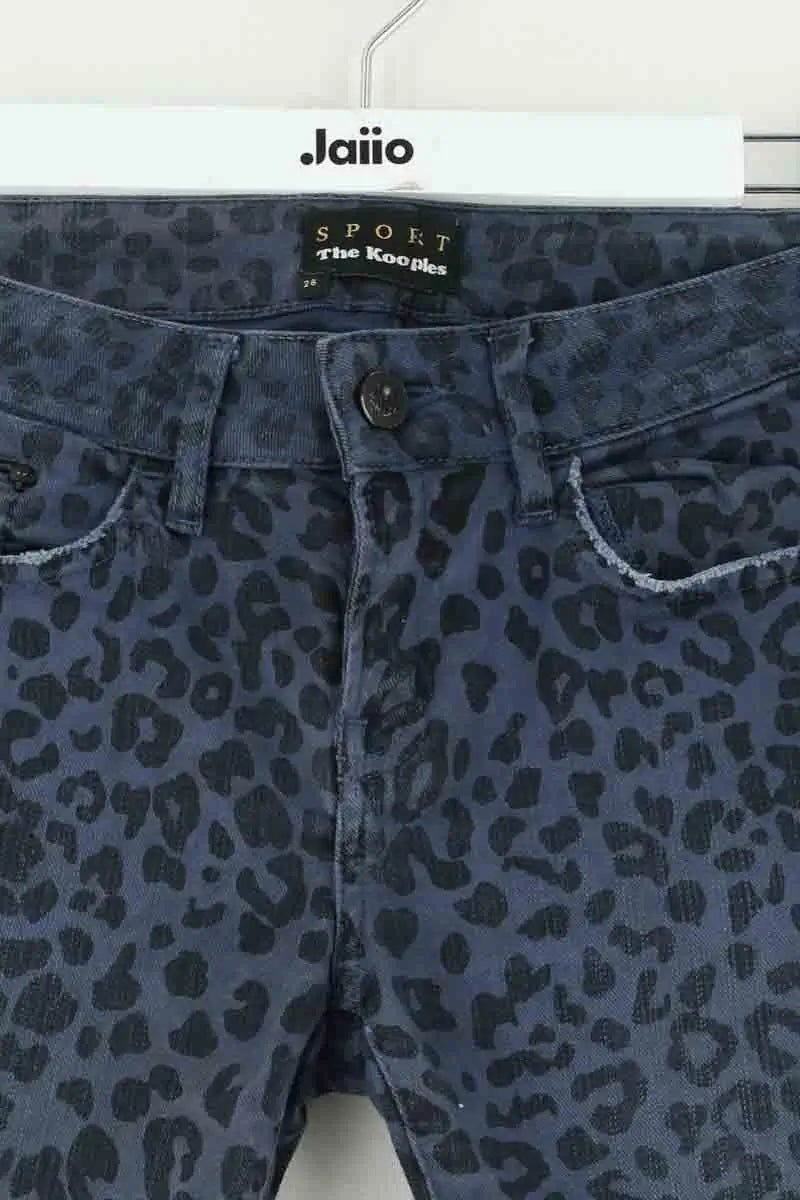 Jean slim The Kooples Bleu en Coton