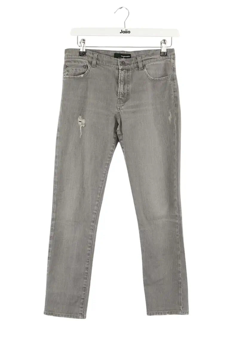 Jean slim The Kooples Gris en Coton, taille XS - Seconde Main