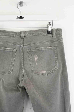Jean slim The Kooples Gris en Coton