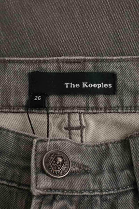Jean slim The Kooples Gris en Coton