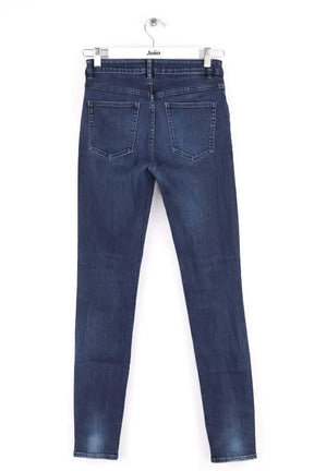 Jean slim The Kooples Marine en Coton