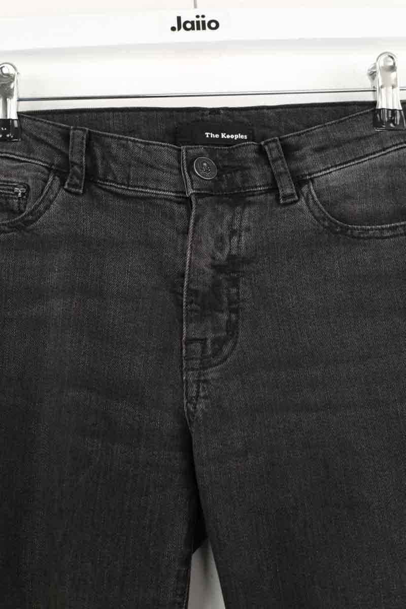 Jean slim The Kooples Noir en Coton