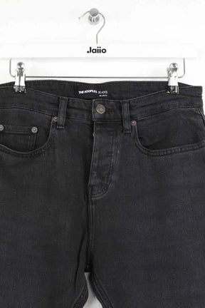 Jean slim The Kooples Noir en Coton