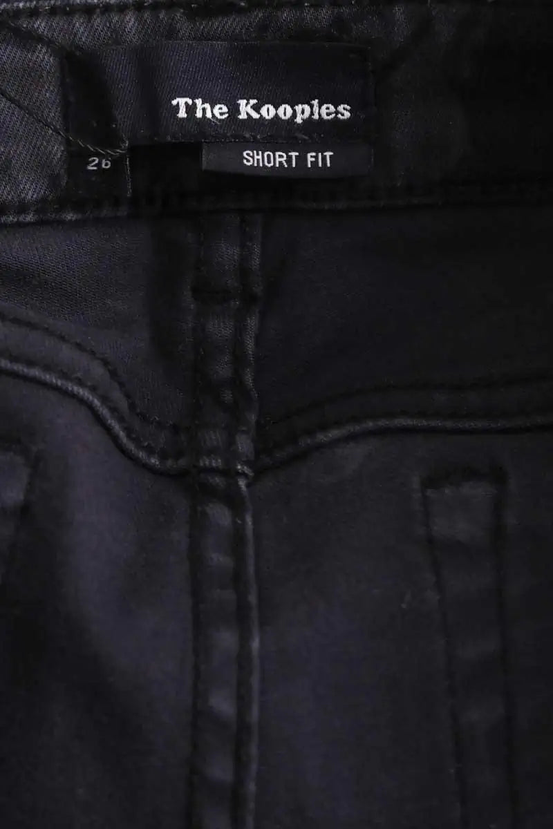 Jean slim The Kooples Noir en Coton