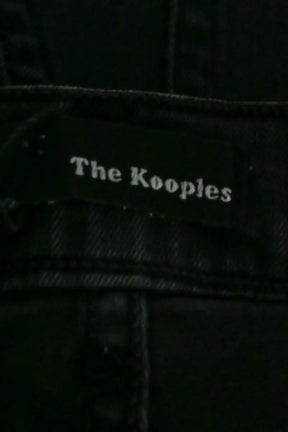 Jean slim The Kooples Noir en Coton
