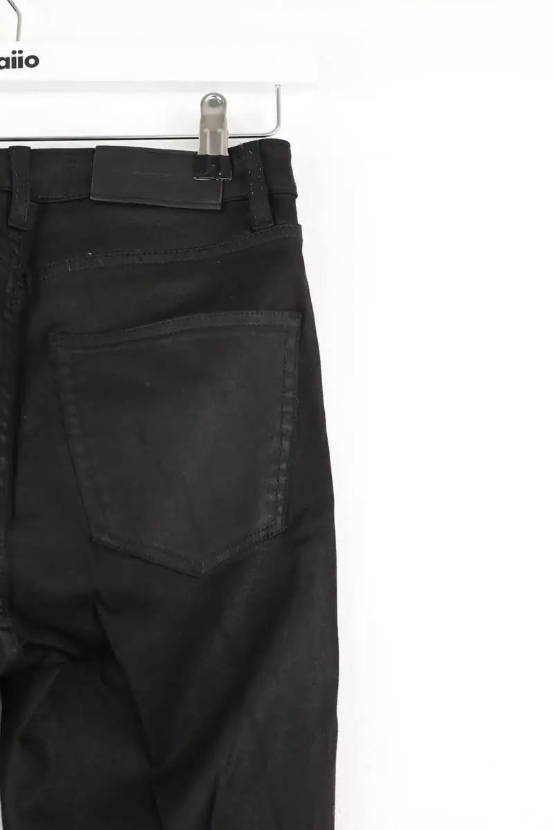 Jean slim The Kooples Noir en Polyester