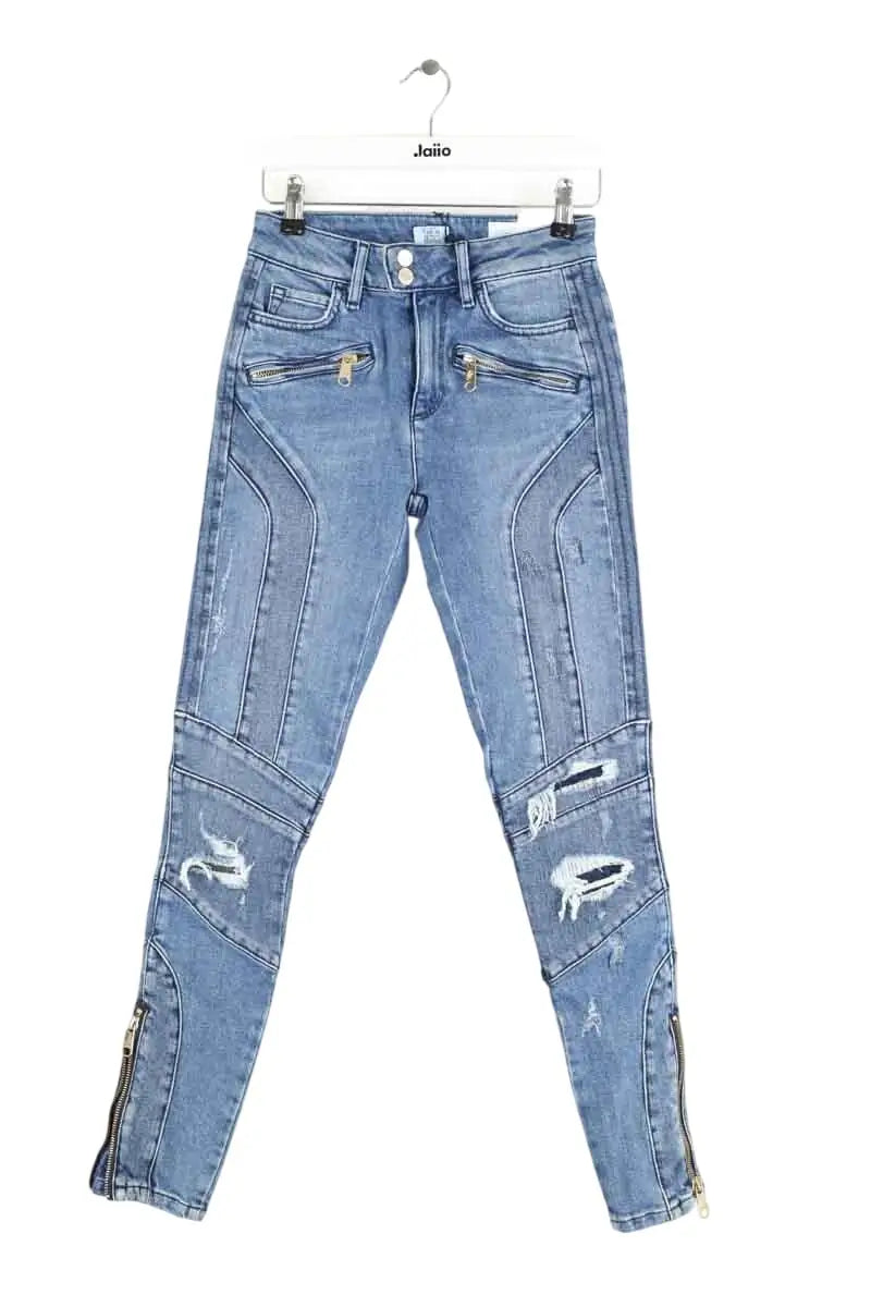 Jean slim Tommy Hilfiger Bleu en Coton, taille S - Seconde Main