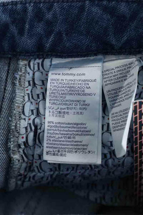 Jean slim Tommy Hilfiger Bleu en Coton