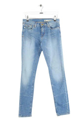 Jean slim Tommy Hilfiger Bleu en Coton, taille S - Seconde Main