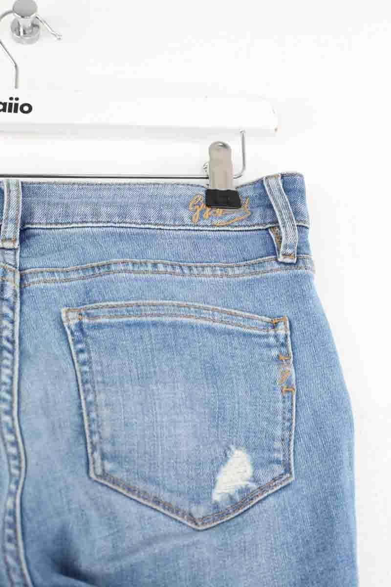 Jean slim Tommy Hilfiger Bleu en Coton