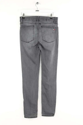 Jean slim Tommy Hilfiger Gris en Coton