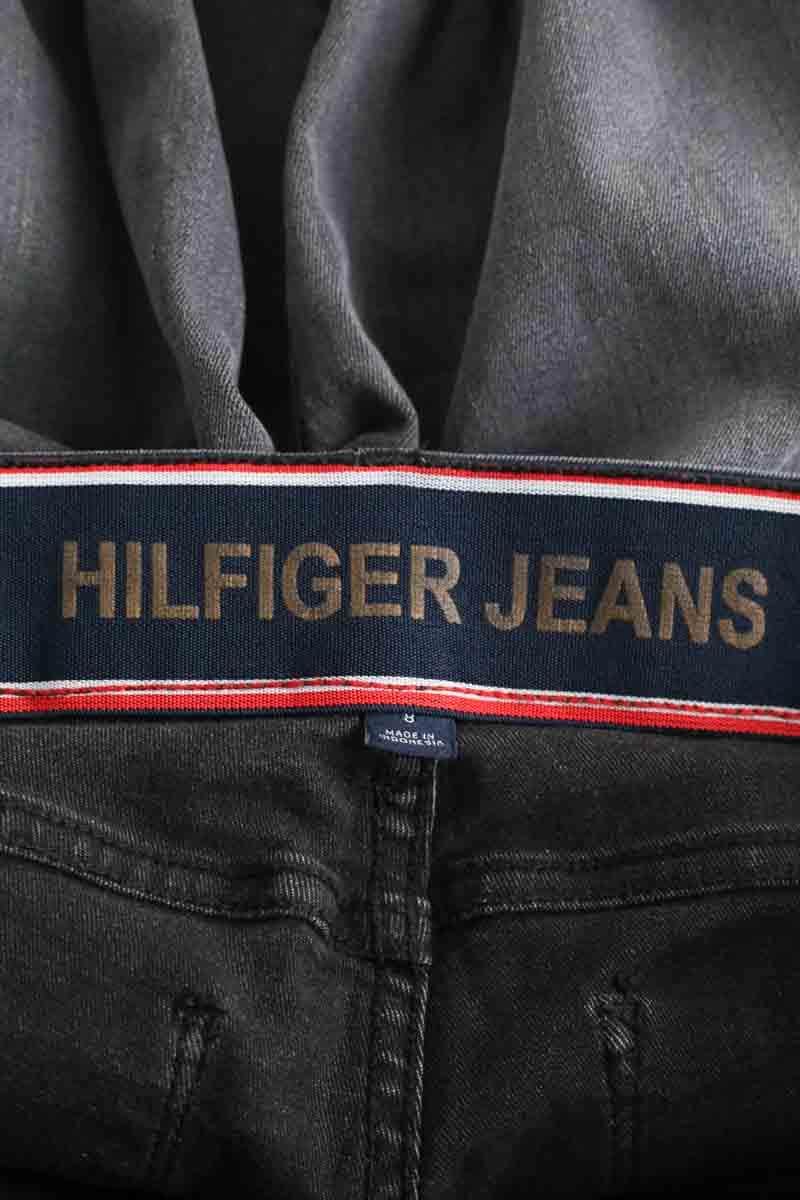 Jean slim Tommy Hilfiger Gris en Coton