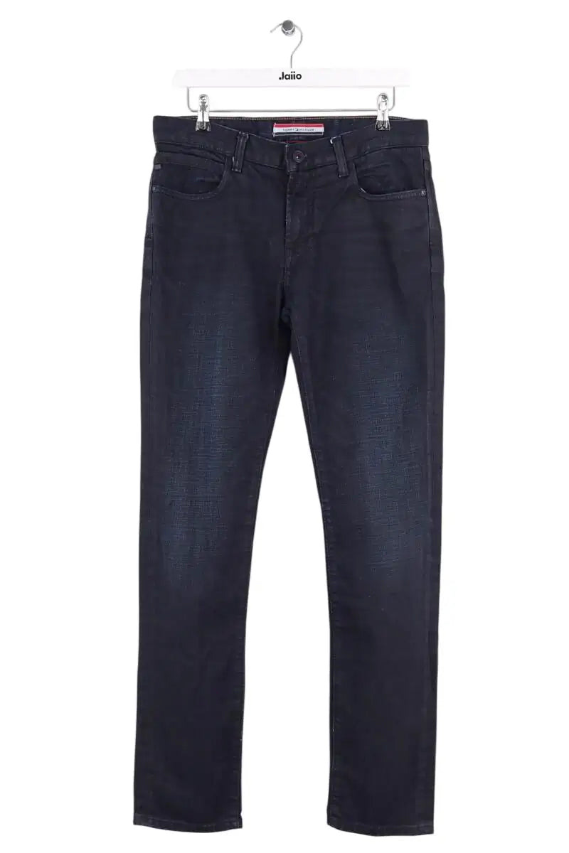 Jean slim Tommy Hilfiger Marine en Coton, taille S - Seconde Main