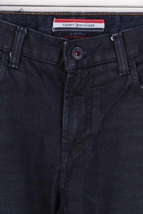 Jean slim Tommy Hilfiger Marine en Coton