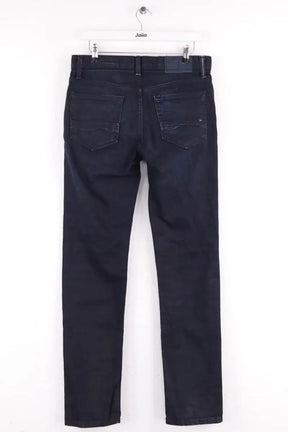 Jean slim Tommy Hilfiger Marine en Coton
