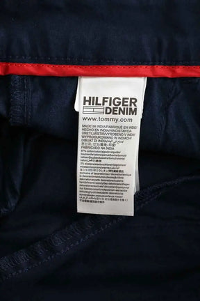 Jean slim Tommy Hilfiger Marine en Coton
