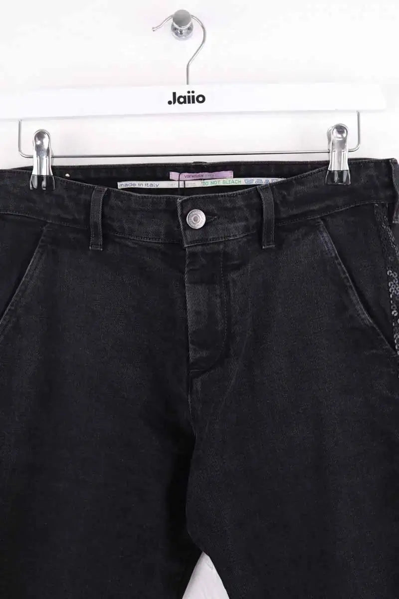 Jean slim Vanessa Bruno Noir en Coton