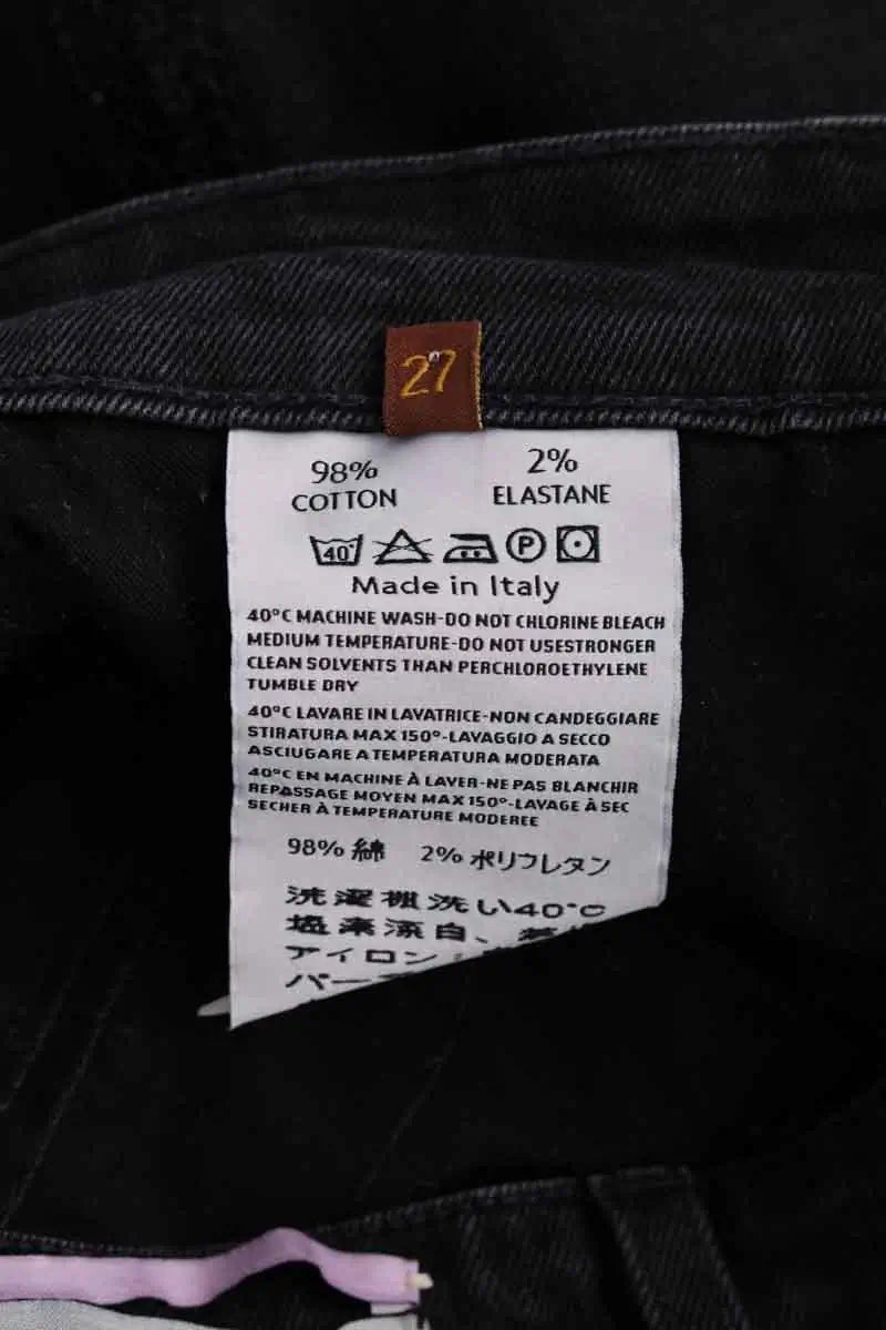 Jean slim Vanessa Bruno Noir en Coton