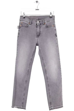 Jean slim Zadig & Voltaire Gris en Coton, taille S - Seconde Main