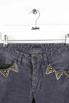 Jean slim Zadig & Voltaire Gris en Coton