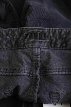 Jean slim Zadig & Voltaire Gris en Coton